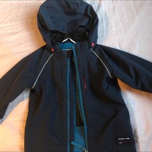 Polarn O Pyret 3-in-1 Winter Jacket, Rain & Fleece